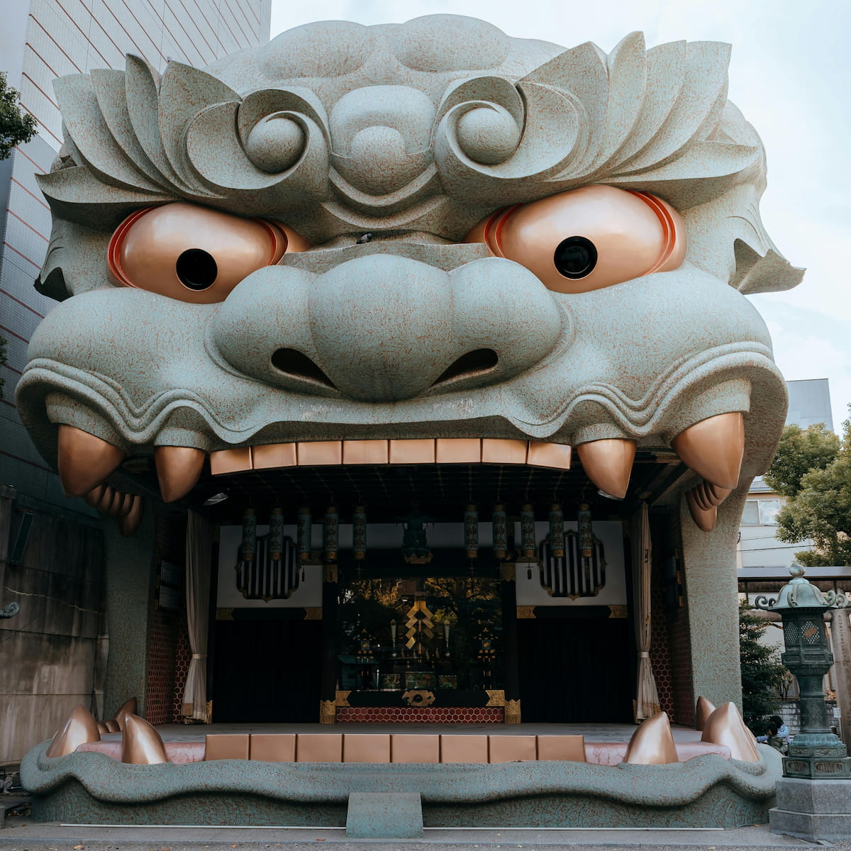 Japan eSIM Osaka Namba Yasaka Jinja shrine — instant activation for travelers